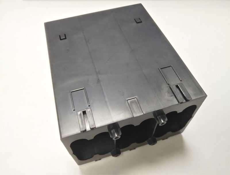 Power supply accessories by injection molding